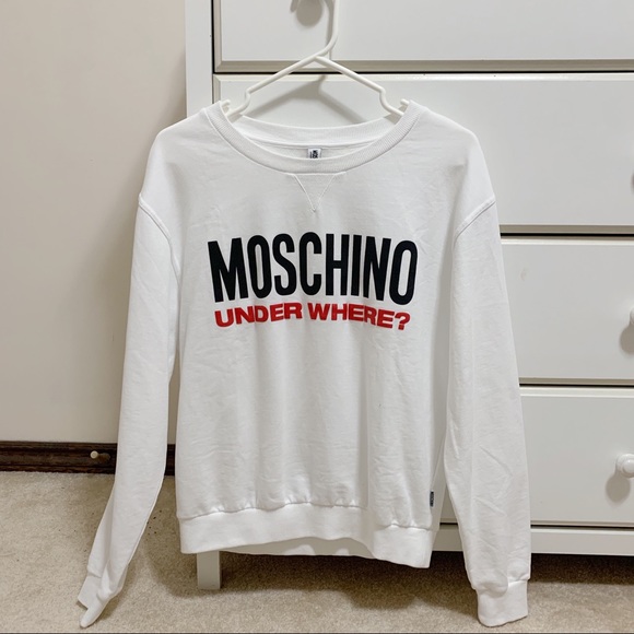 Moschino UNDER WHERE Sweater- M Size - Picture 1 of 4